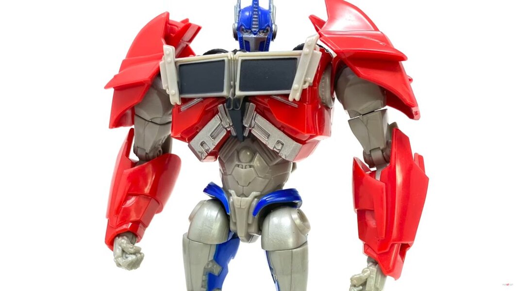 Transformers RED Transformers Prime Optimus Prime In Hand Image  (6 of 32)
